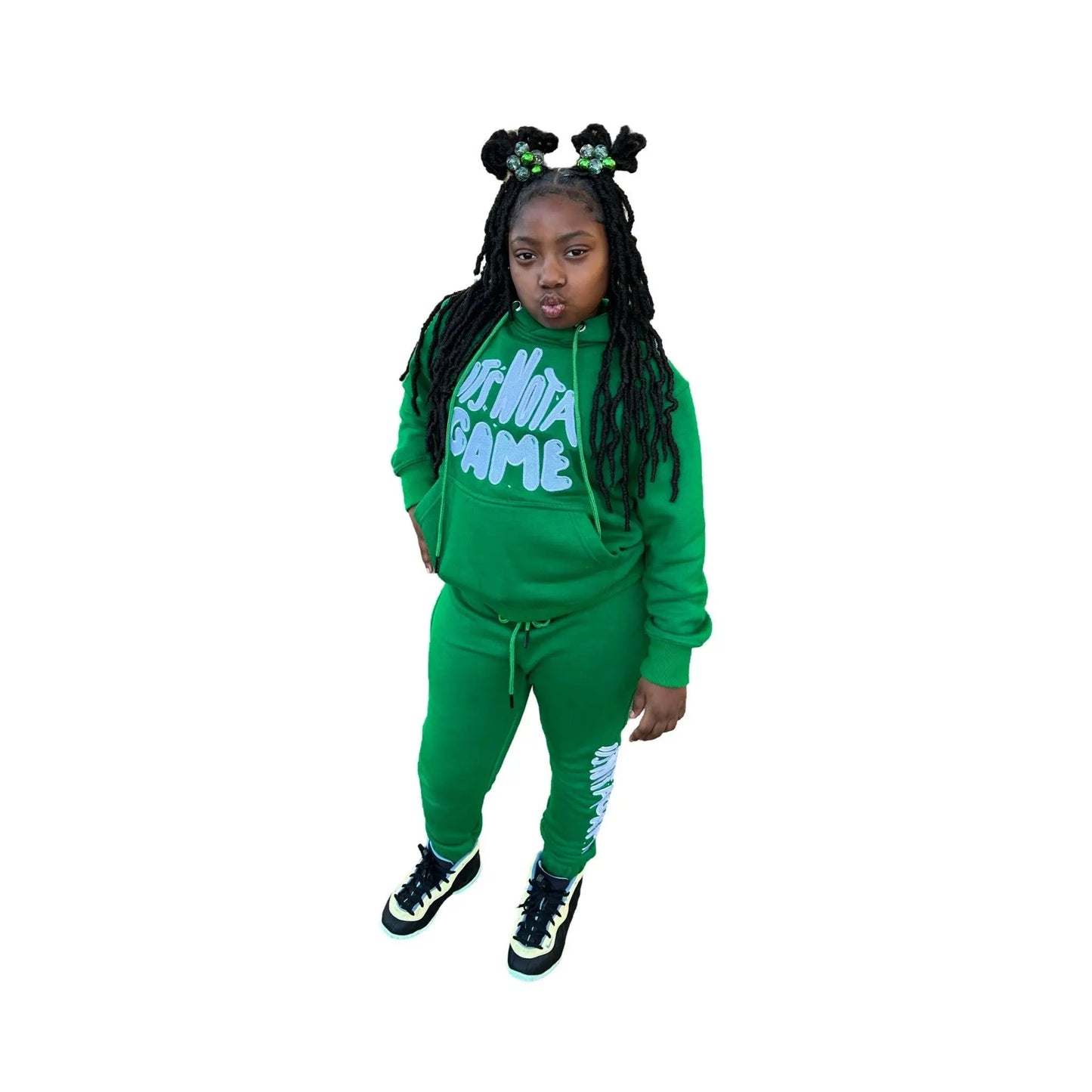 Youth Custom Sweat Suit : Stylish Comfort - It's Not A Game Apparel™