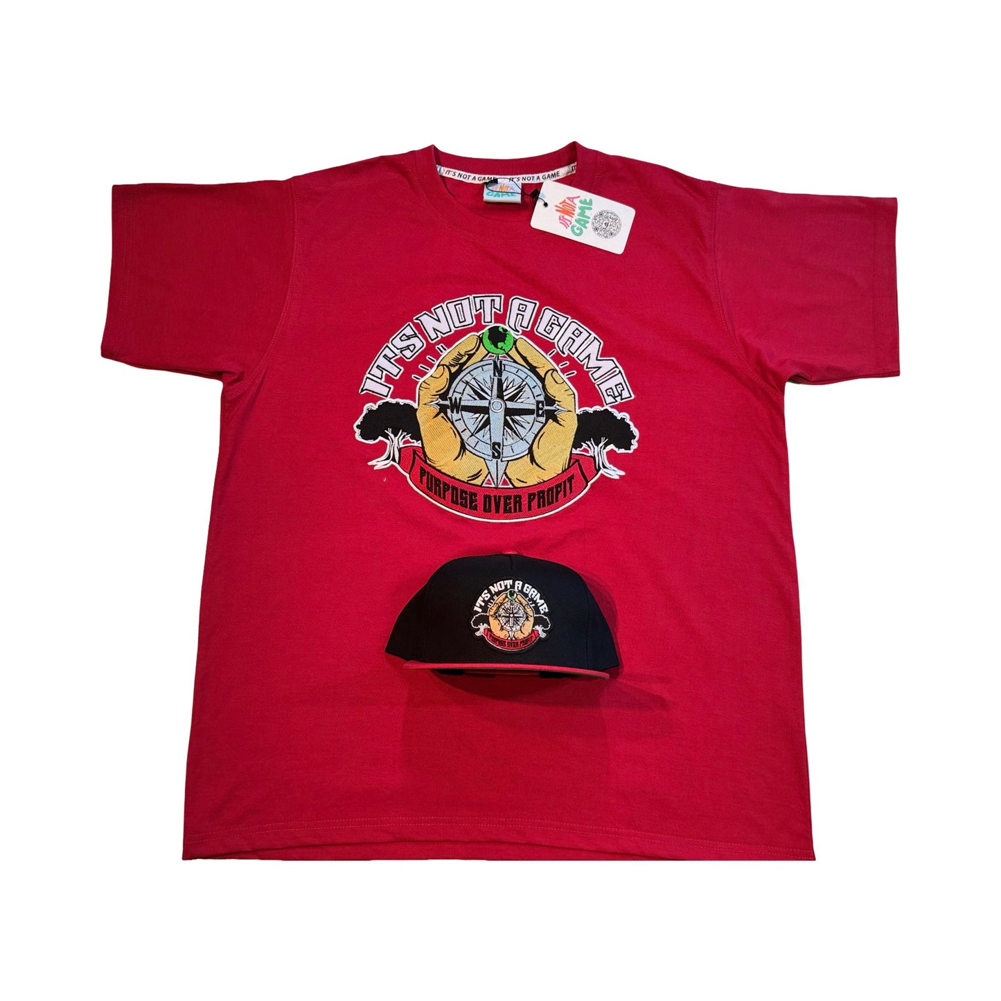 Purpose Over Profit T Shirt/ INAG - It's Not A Game Apparel™