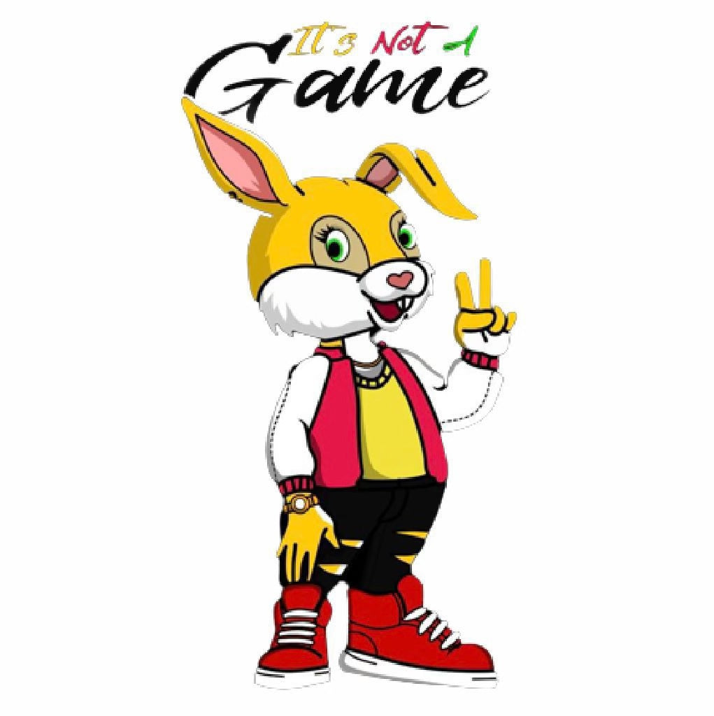 "It's Not A Game" Rabbit Logo