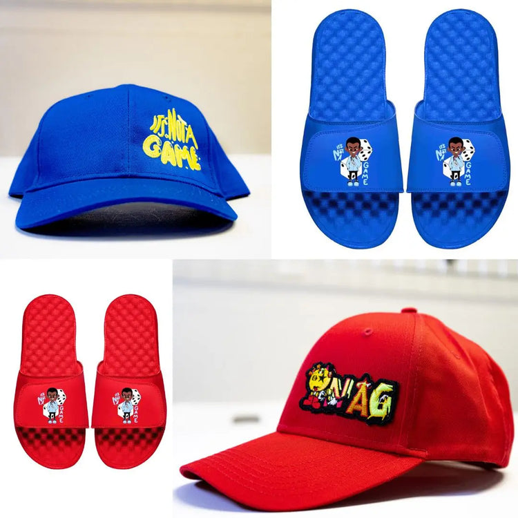 Hat, Slides, and More It's Not A Game Apparel™