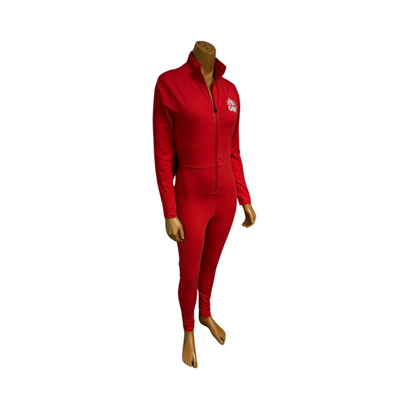 "Women's Body Jumpsuit with White Embroidered Logo [Stylish Comfort] It's Not a Game - It's Not A Game Apparel™