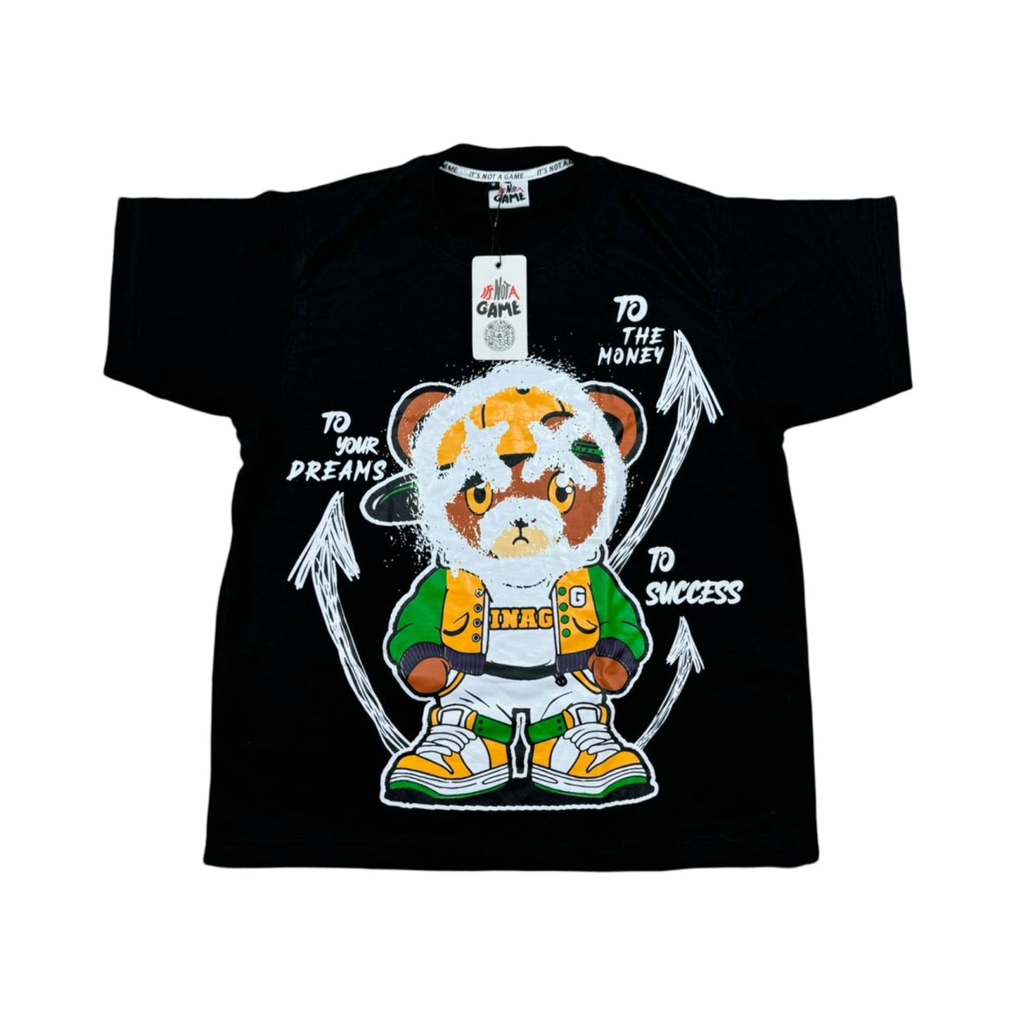 INAG Multicolor Bear Collection T Shirt - It's Not A Game Apparel™