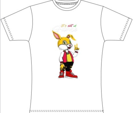 It's Not a Game Yellow Hip Hop Rabbit T Shirt - It's Not A Game Apparel™