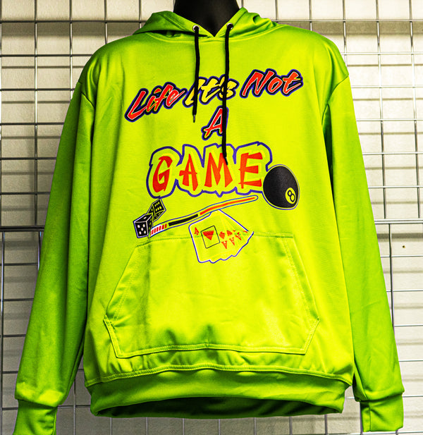 Life It's Not a Game  Pullover Hoodies - It's Not A Game Apparel™